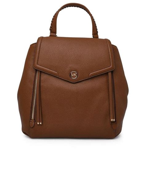 browns canada michael kors|Michael Kors brown leather backpack.